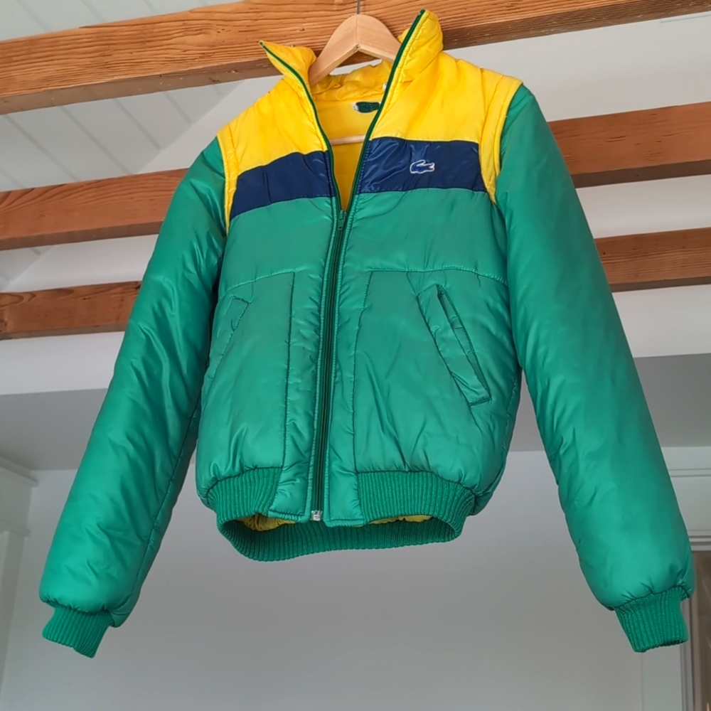 IZOD LaCoste vintage puffer jacket/vest Sz S